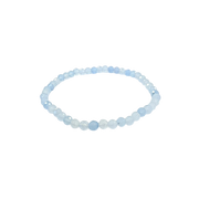 Dylan - Kinder Armband - Aquamarin 3mm facettiert