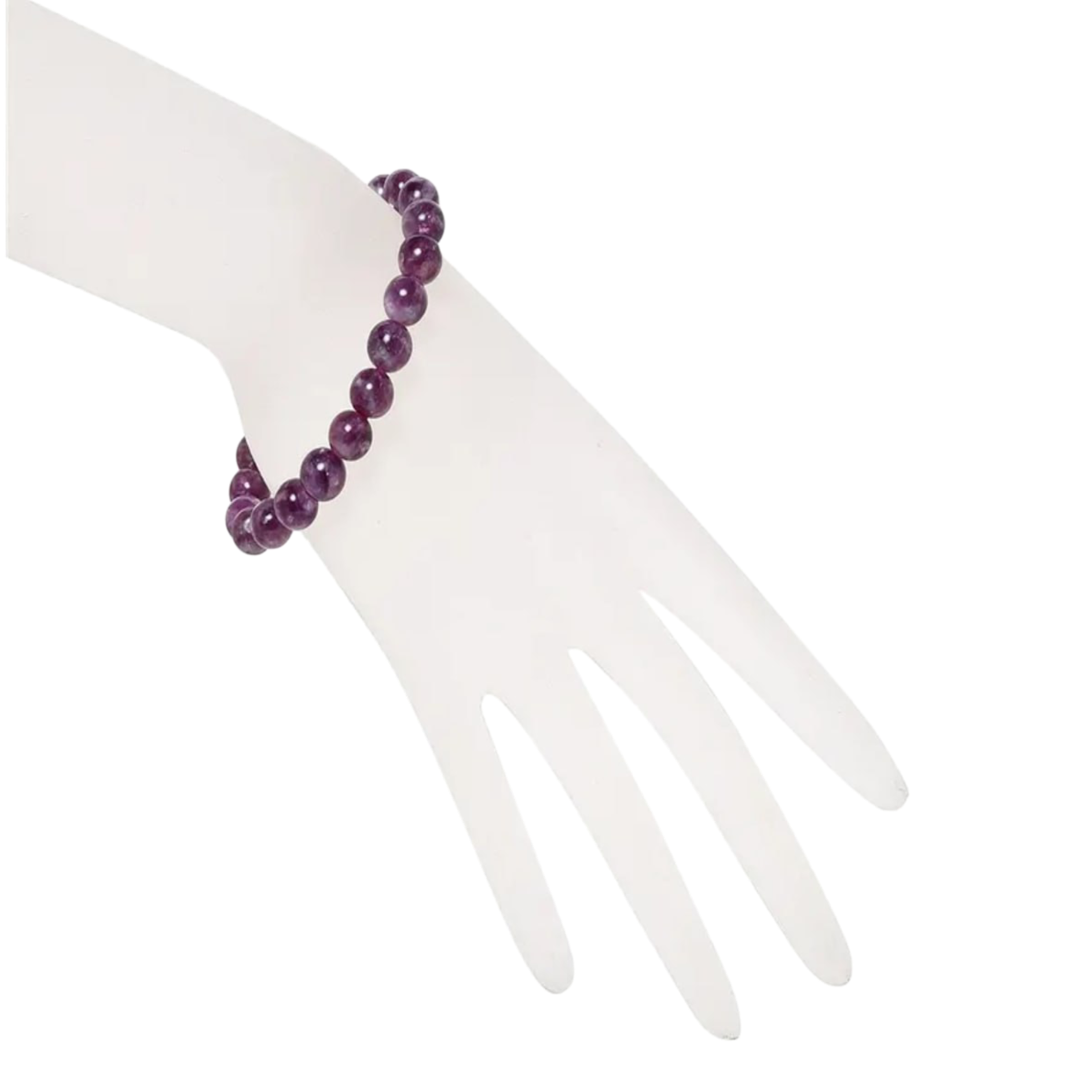 Juna – Lepidolith  Armband  8 – 9 mm poliert