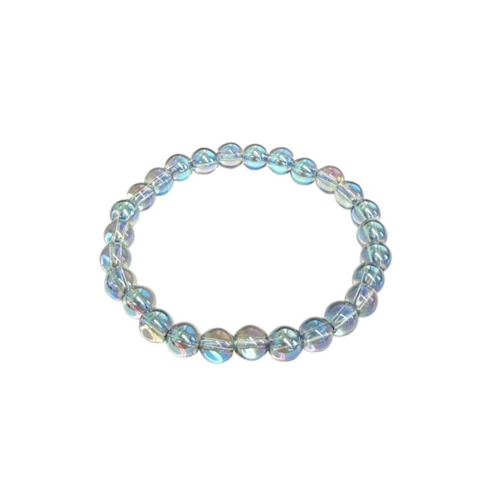 Kinder - Rainbow Fairy Kristall blau  Armband