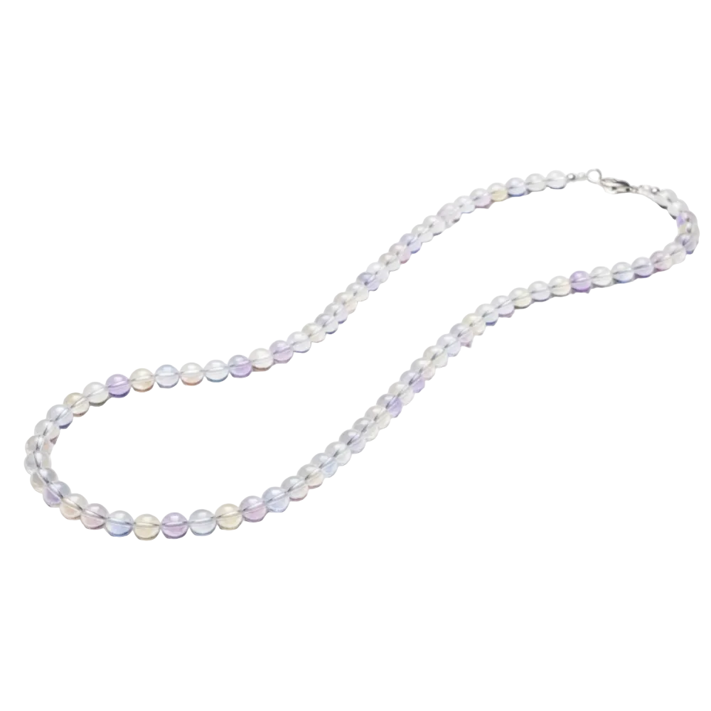 Angel Light - Edelstein Kette Bergkristall (Titanium)