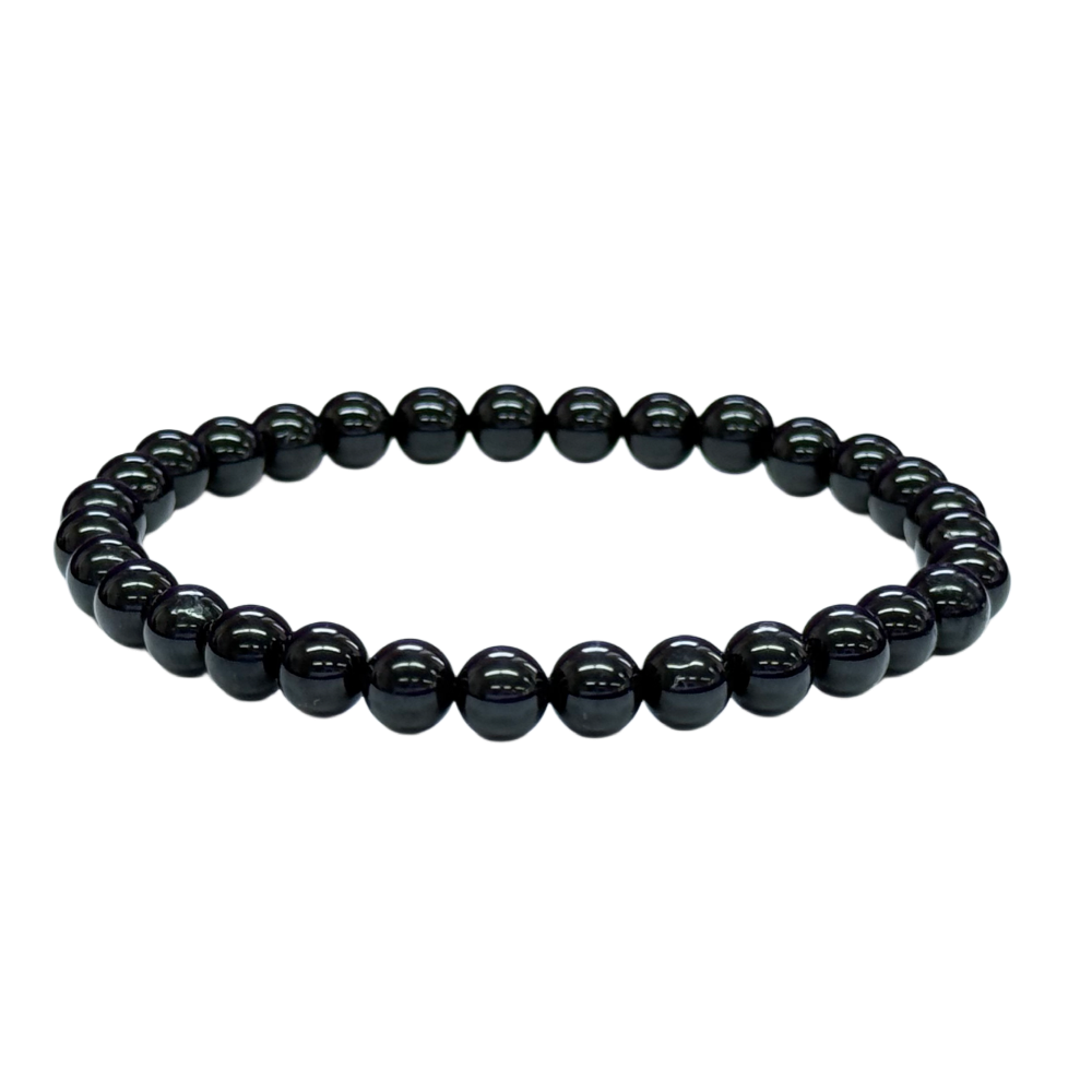 Clear Water Shungite - Bracciale per Donne e Teenager 6mm