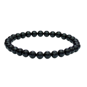 Clear Water Shungite - Bracciale per Donne e Teenager 6mm