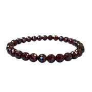 Fia - Granat Armband 6mm facettiert