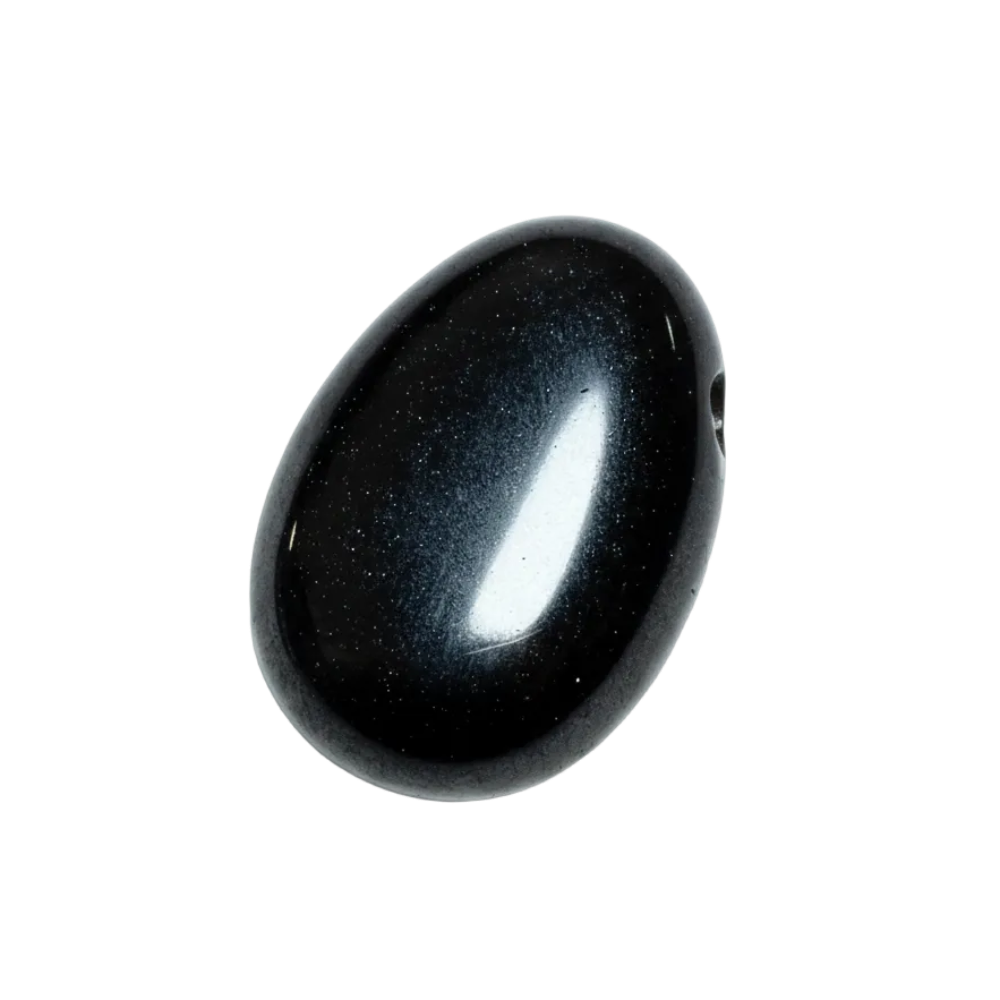 Gratitudine - Ciondolo di Ematite con Foratura