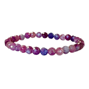 Heart Opening - Tourmaline Bracelet (pink), cube, faceted in 2 variants