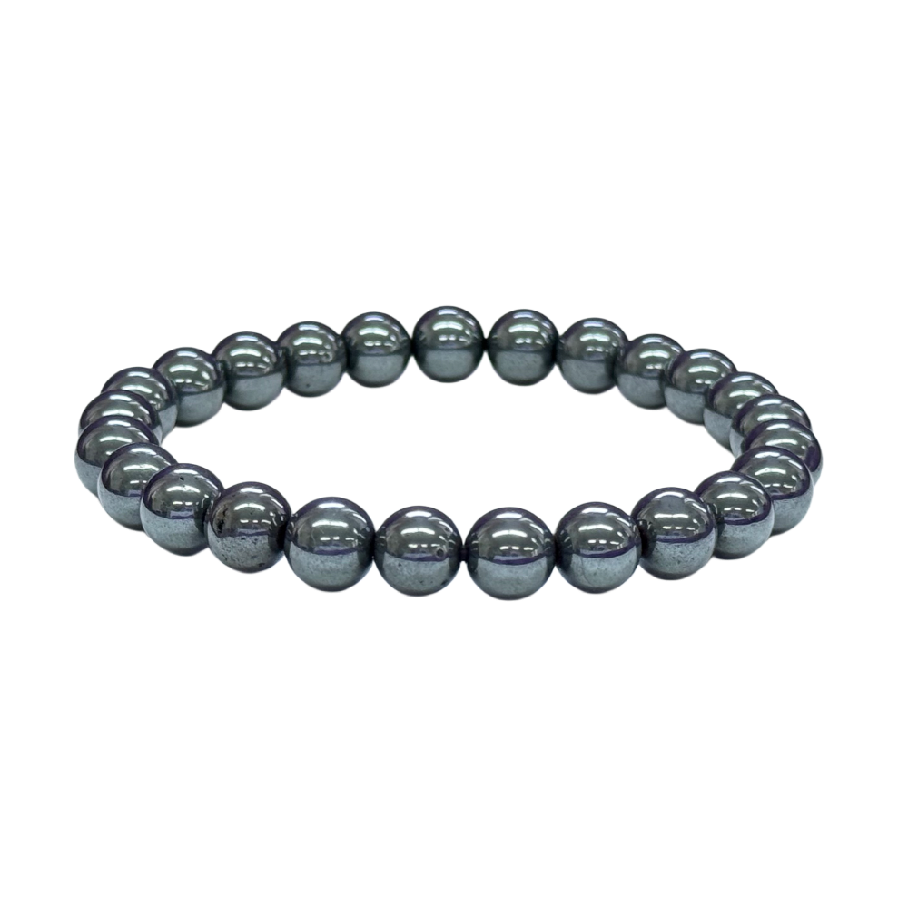 Iron Man - Bracciale in Ematite da Uomo - 8mm