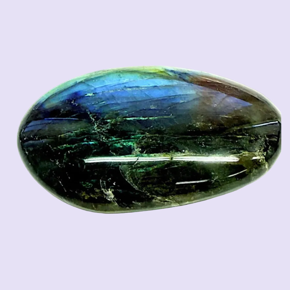 Wohl-Sein - Handschmeichler Labradorit AAA,  5,0cm