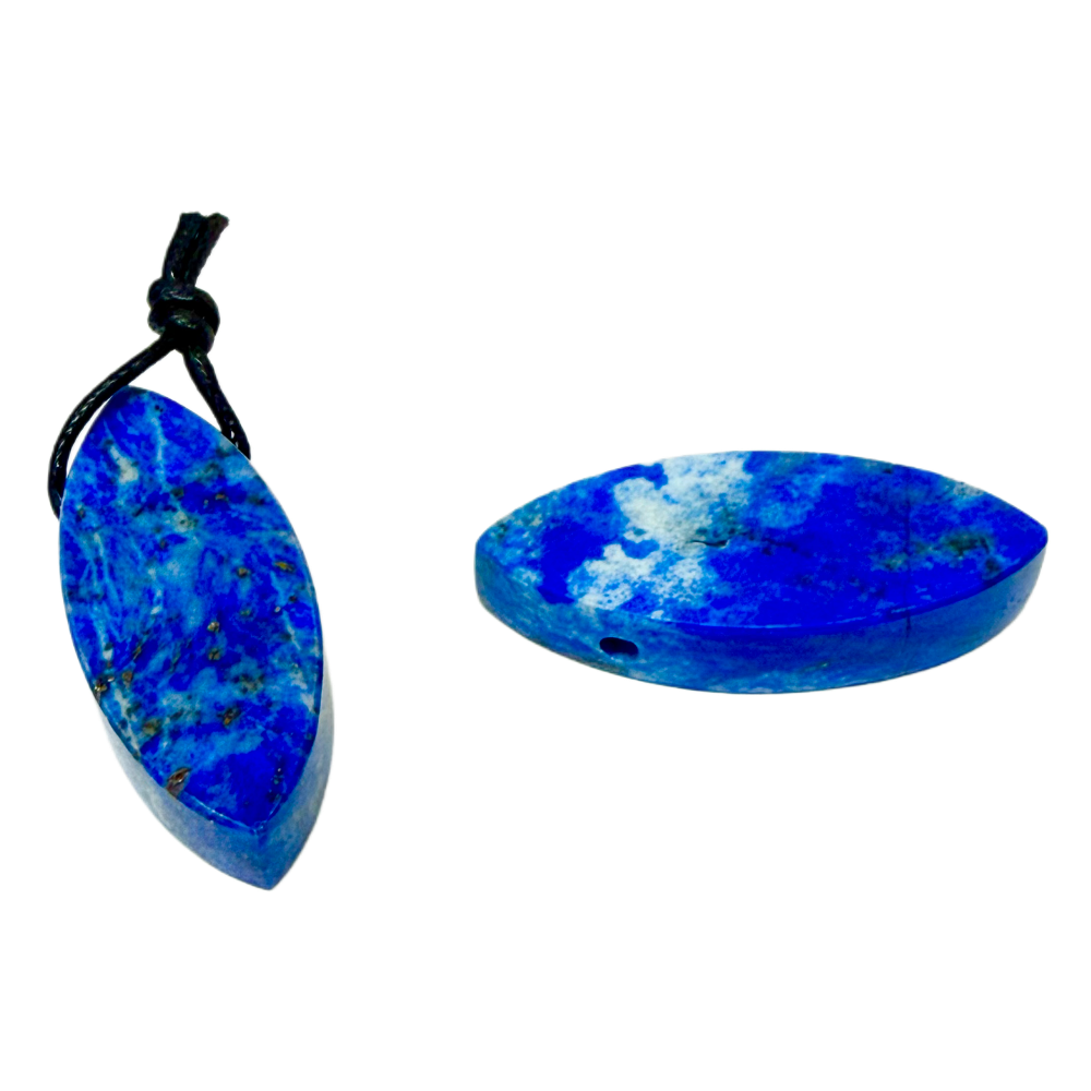 Lapis Lazuli "Indra" Tropfenform, gebohrt 4cm