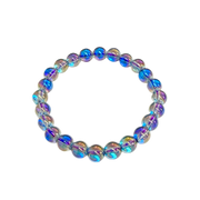Children - Purple Angel Light Crystal Bracelet 6mm