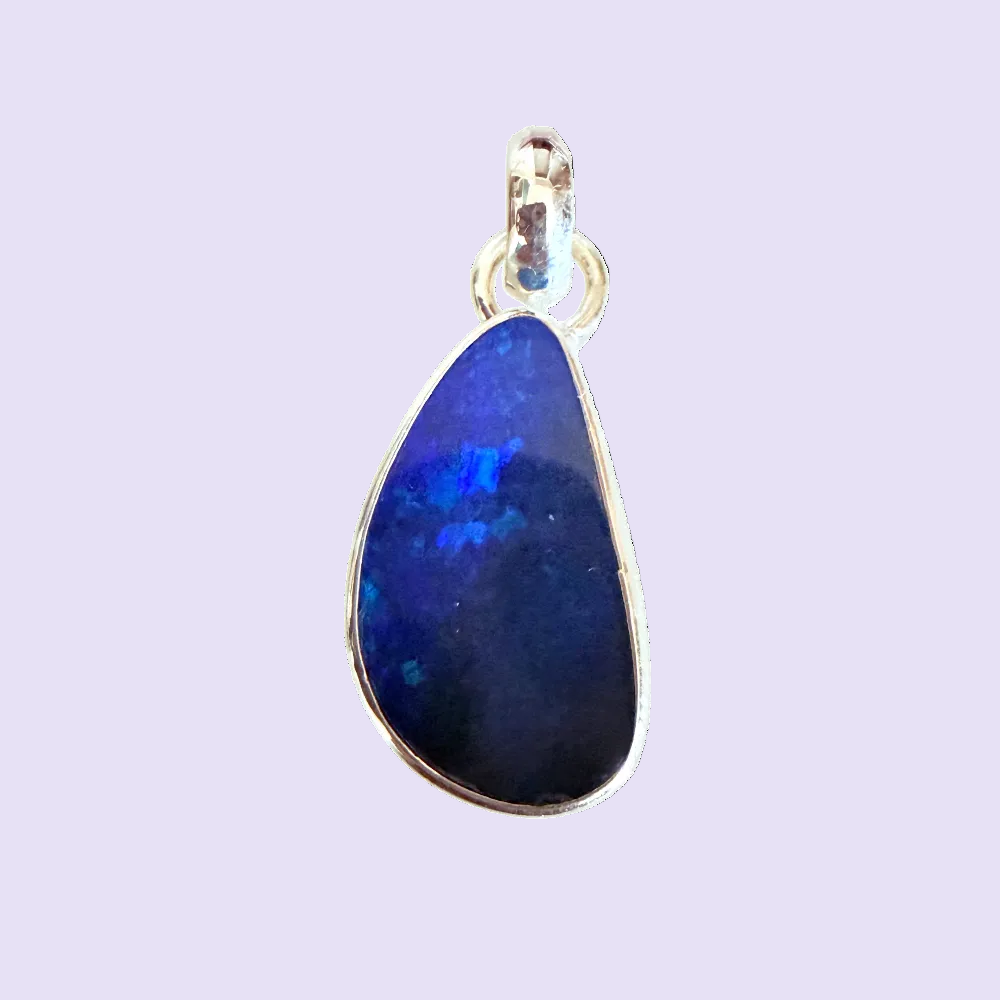 Arun - Opal Anhänger 925 Silber Dublette