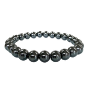 Power Kind - Ematite - Braccialetto per bambini 6mm
