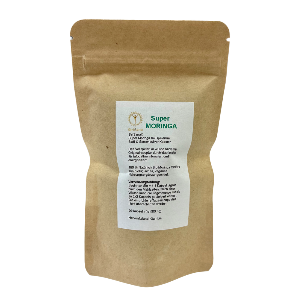 Super Moringa Full Spectrum - Leaf &amp; Seed Powder