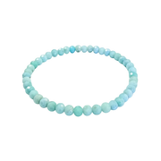 Vaiana Kinder Armband Larimar 3mm facettiert