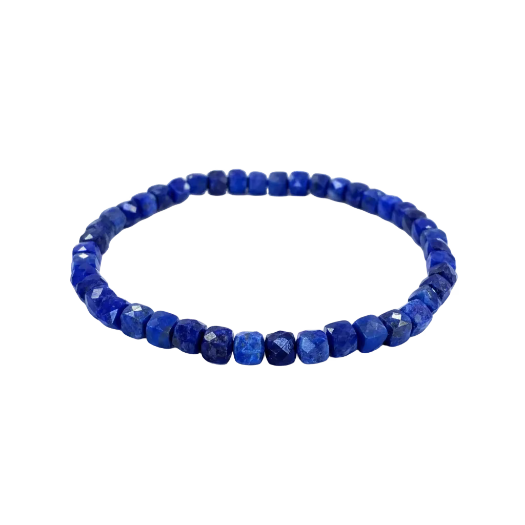 Albus - Lapislazuli Armand facettiert 4 x 4 x 4 mm